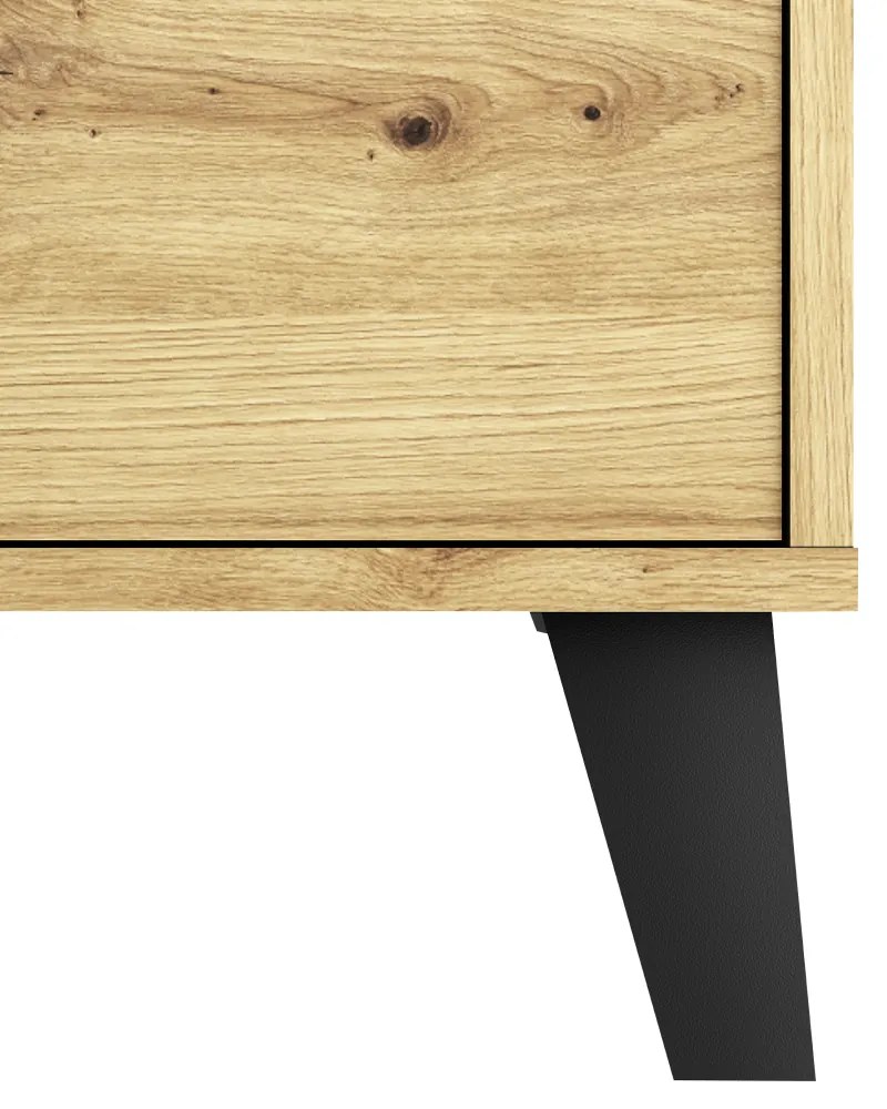 Komoda BOGAN 1D3S, dąb artisan