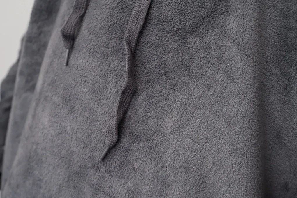 Koc bluza z rękawami i kapturem CHILL, męski Kolor: Ciemnoszary