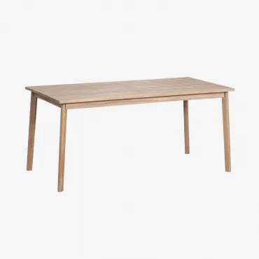 Prostokątny Stół Do Jadalni Kaela Z Drewna Akacjowego Jasny Akacjowy Brąz & 180 X 90 Cm - Sklum