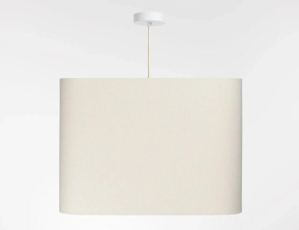 Lampa wisząca KWADRO LEN 011-40w30 kremowa BPS KONCEPT