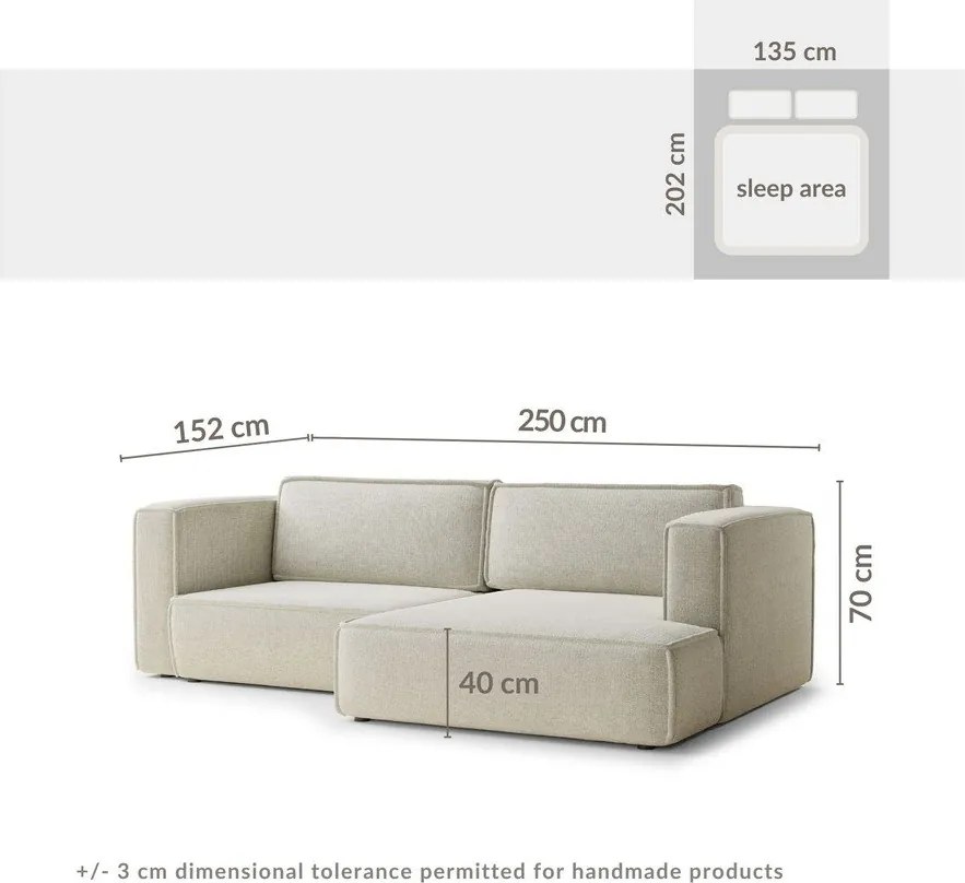 Szary rozkładany/ze schowkiem narożnik z tkaniny szenilowej (prawostronny/z szezlongiem) Velto – Maison de Rêve