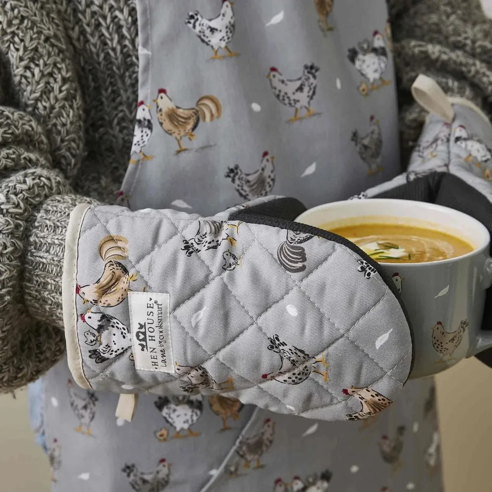 Bawełniana rękawice kuchenne zestaw 2 szt. Hen House – Cooksmart ®