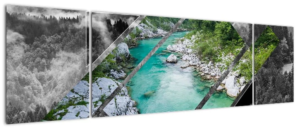 Obraz - Dzika przyroda (170x50 cm)