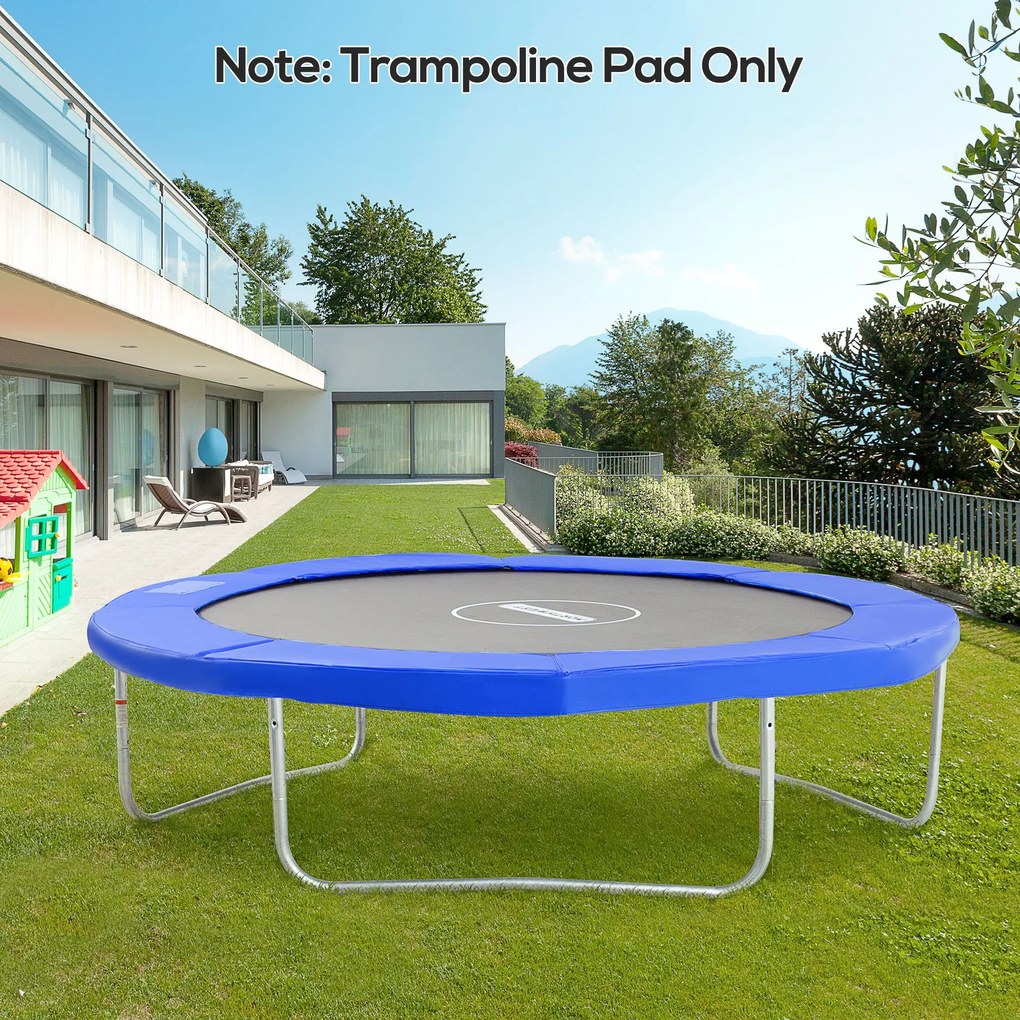 Outsunny Osłona na Sprężyny do Trampoliny 244cm Akcesoria Bezpieczeństwa Kolor Niebieski | Aosom PL