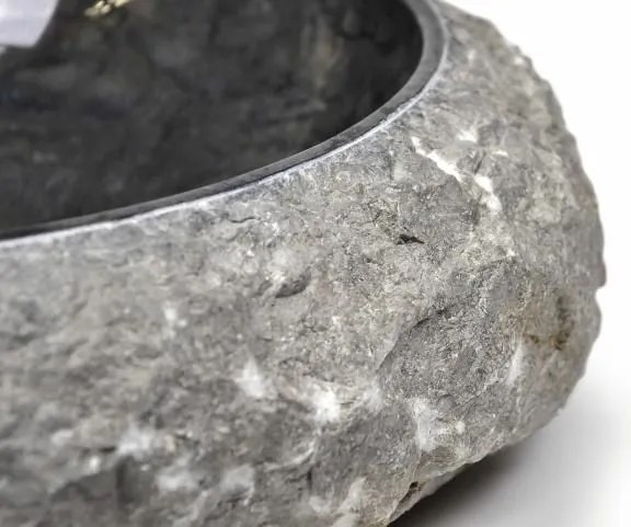 Umywalka kamienna DIVERO - czarny marmur