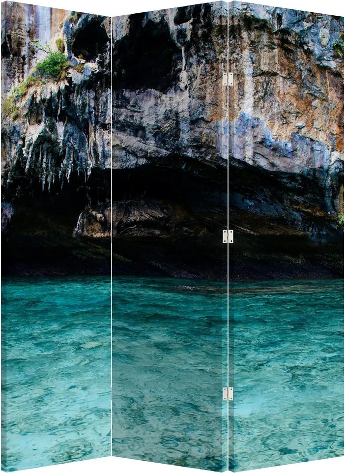 Parawan - Woda i skały (126x170 cm)