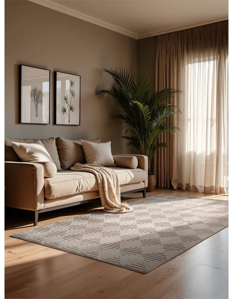 Beżowy dywan 160x235 cm Perles Tourmaline – Elle Decoration