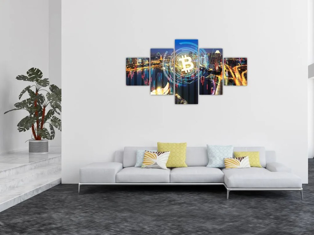 Obraz - Miasto Inwestycji (125x70 cm)