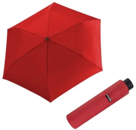 Fibre Havana Uni Red - składany parasol damski