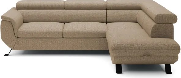 Narożnik RAVEN L z funkcją spania WERSAL