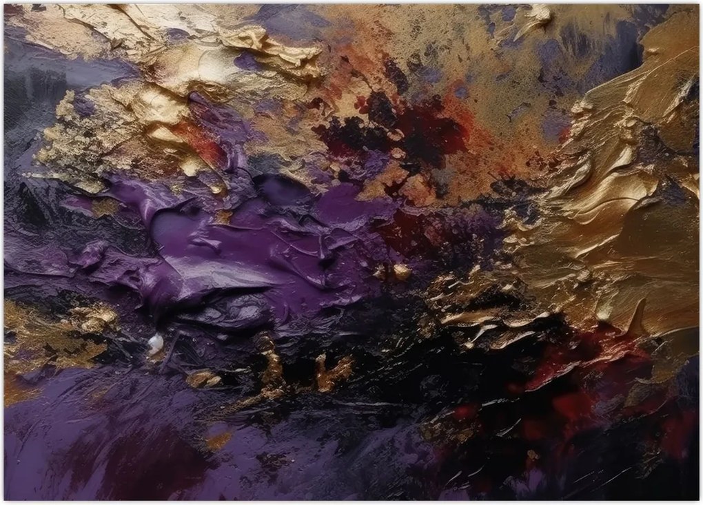 Obraz - Teksturowana abstrakcja (70x50 cm)