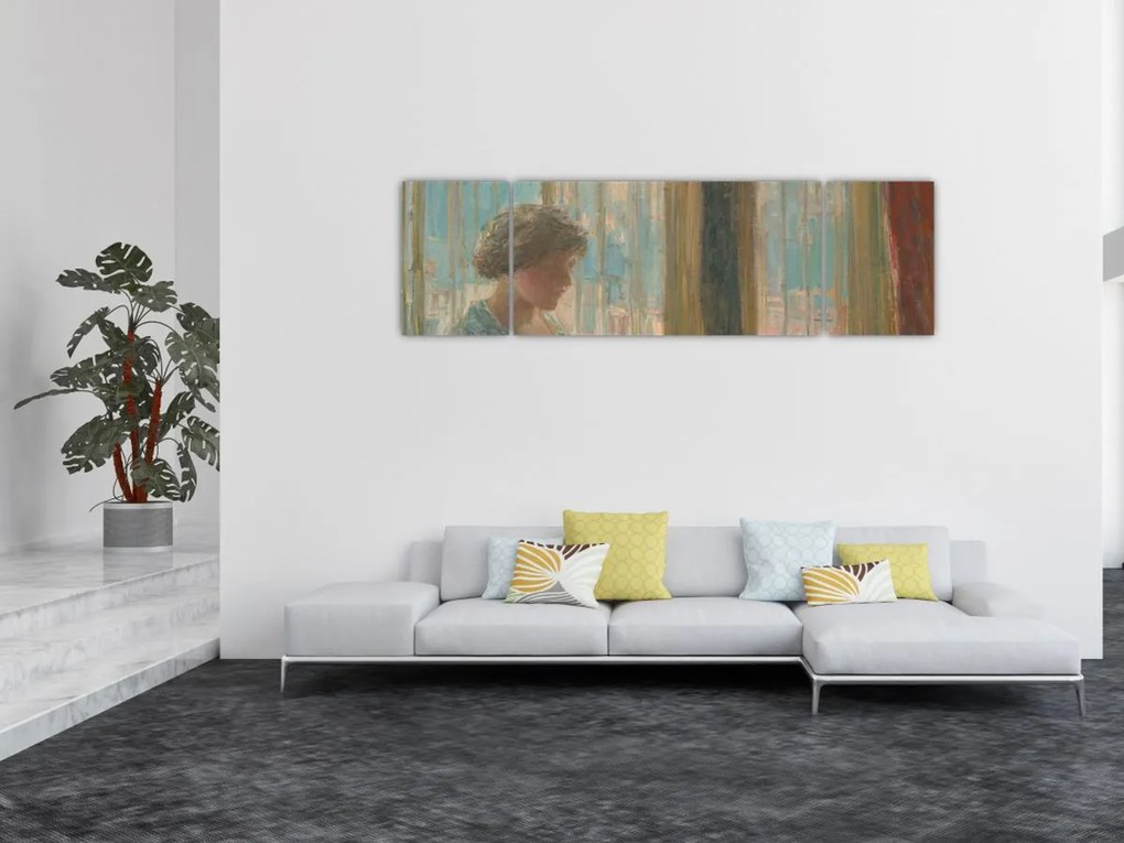 Obraz - Childe Hassam, The New York Window, reprodukcje (170x50 cm)