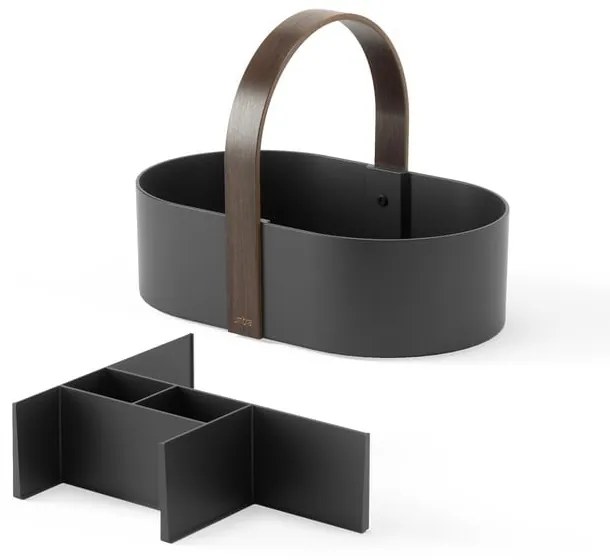Czarny organizer łazienkowy Bellwood – Umbra
