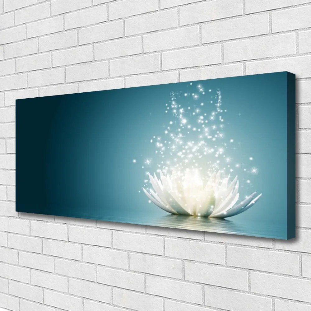 Zdjęcie na płótnie Eteryczny Kwiat Lotosu