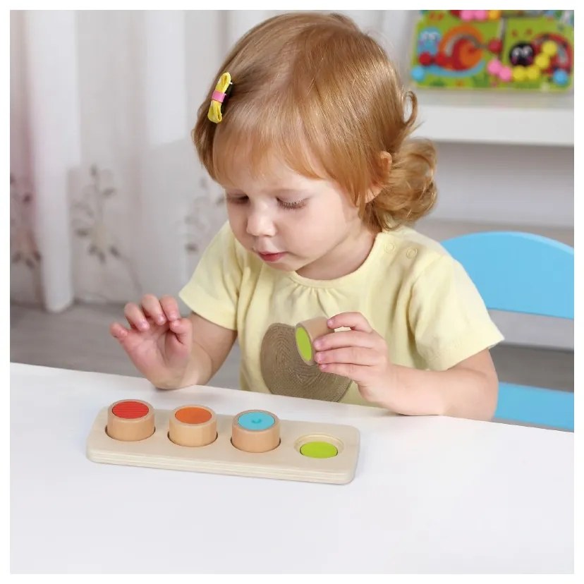 Tooky toy box pudełko xxl montessori edukacyjne 7w1 sensoryczne 16-18 mies.