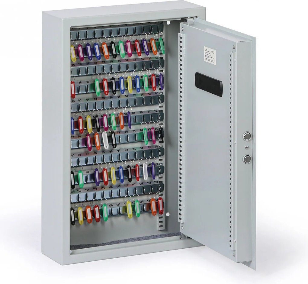 Skrzynka na klucze z elektronicznym zamkiem, 665 x 430 x 130 mm