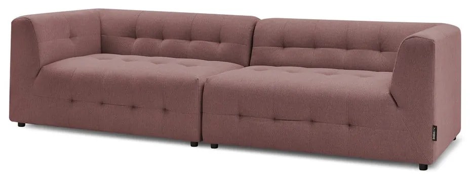 Ciemnoróżowa sofa 324 cm Kleber – Bobochic Paris