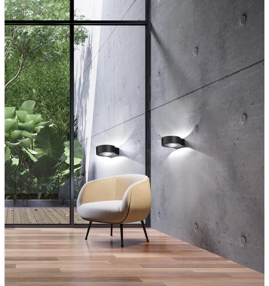 Czarny kinkiet LED Torres – Fischer &amp; Honsel