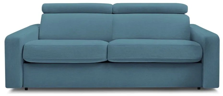 Niebieska rozkładana sofa 215 cm Monaco – Bobochic Paris