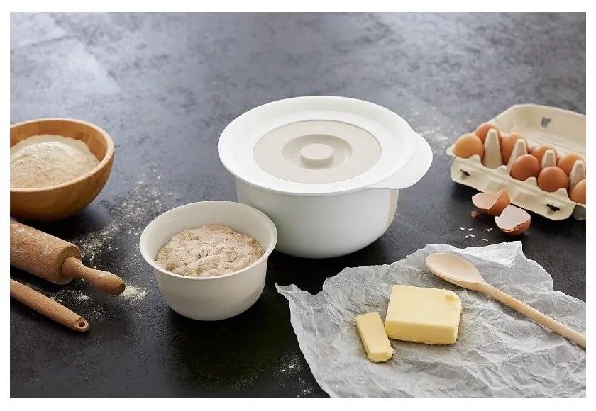 Białe misy zestaw 2 szt. ø 26 cm Fresh Baking – Rotho