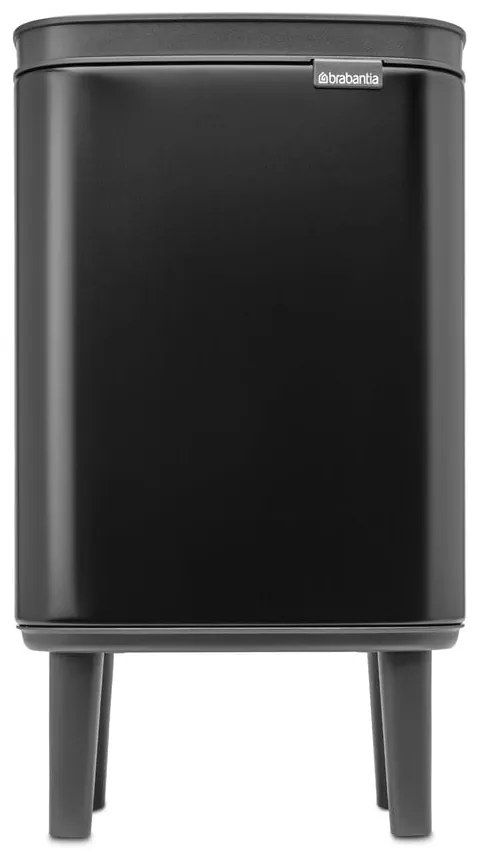 Stalowy kosz na śmieci w kolorze matowej czerni 4 l Bo Hi – Brabantia