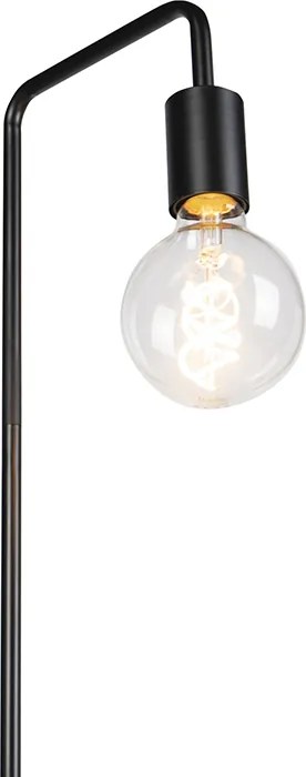 Nowoczesna lampa stojąca czarna - Facil