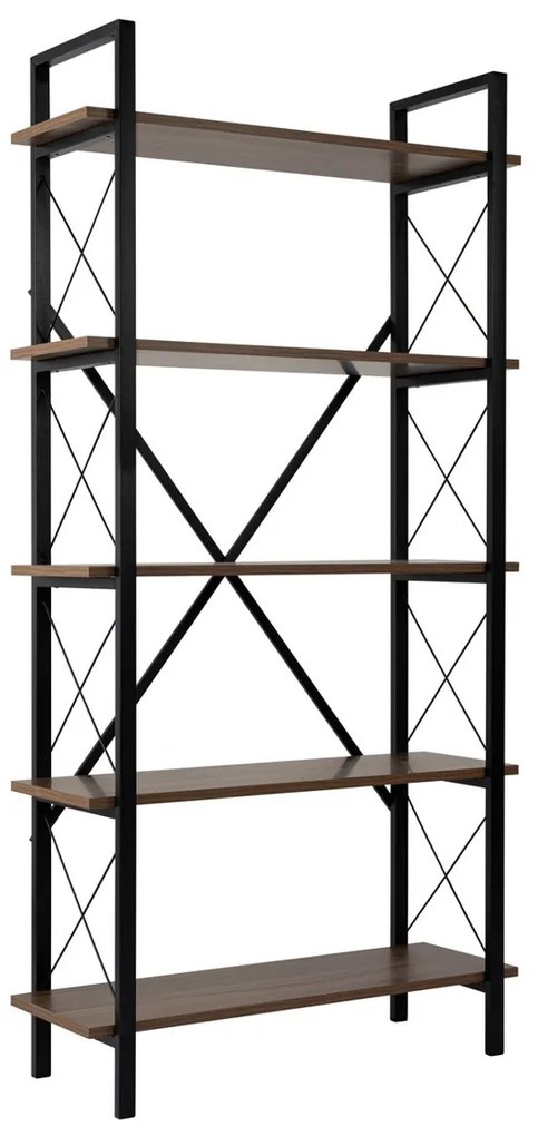 Regał Elysian Walnut and Black