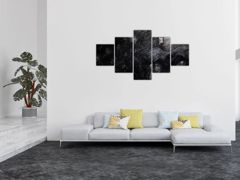 Obraz - Smutek i wyrzeczenie (125x70 cm)