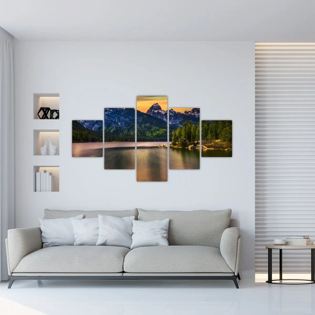 Obraz - Park Narodowy Grand Teton (125x70 cm)