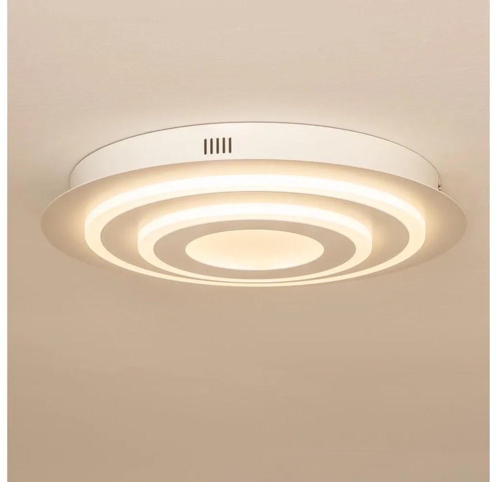 Wofi 9464.01.06.9000 - LED oprawa sufitowa FLYNN LED/25W/230V, średnica 60 cm, biała