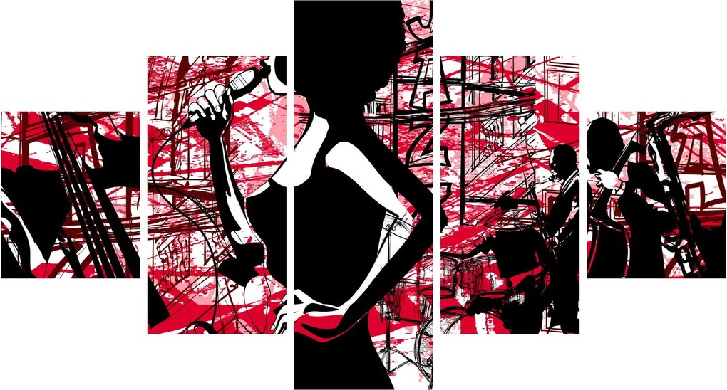 Obraz - Jazz (125x70 cm)