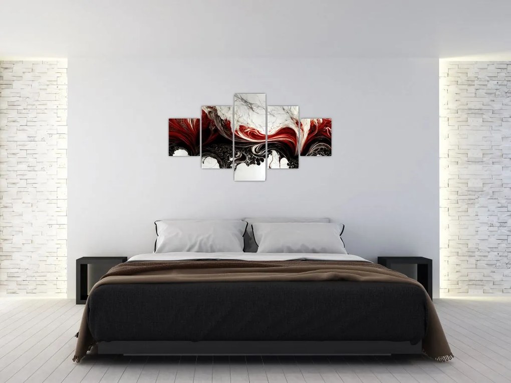 Obraz - Nowoczesna abstrakcja (125x70 cm)