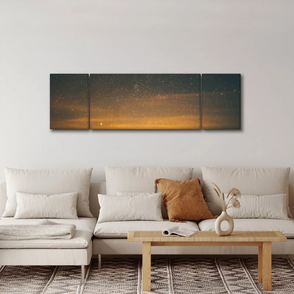 Obraz gwiaździstego nieba (170x50 cm)