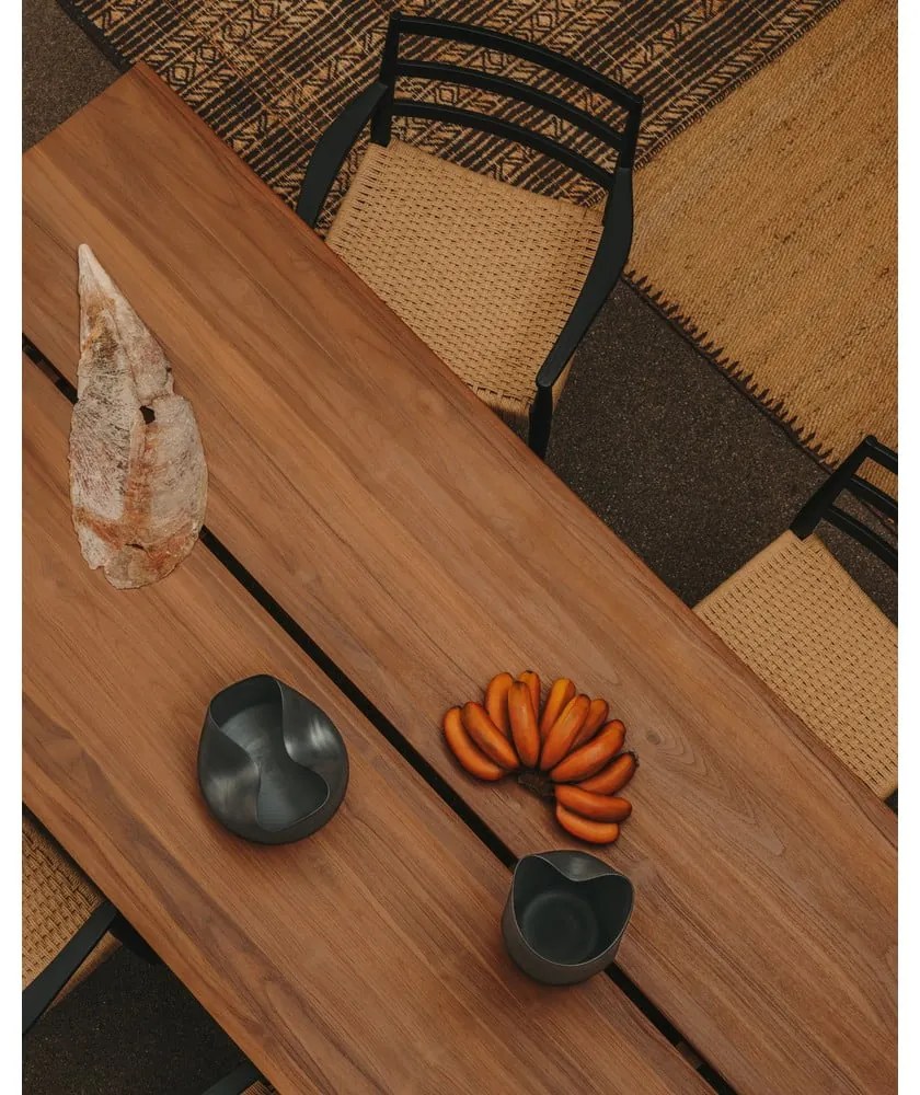 Stół z litego drewna tekowego 100x220 cm Sashi – Kave Home