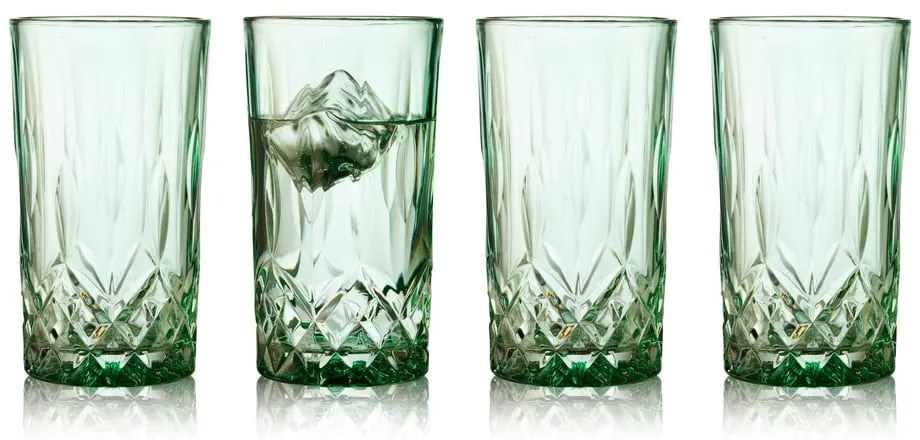 Szklanki zestaw 4 szt. 380 ml Highball Sorrento – Lyngby Glas