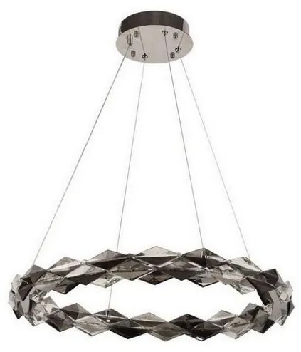 LED regulowany żyrandol na linkę LED/40W/230V 3000-6500K chrom + DO