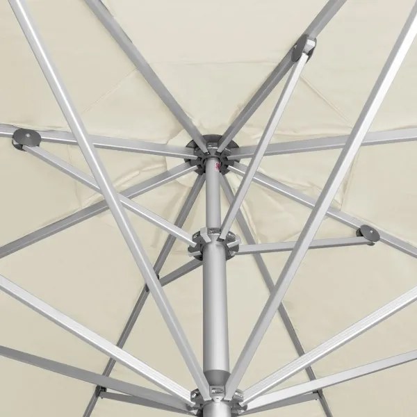Doppler ALU EXPERT Teleskop parasol ogrodowy 400 cm antracyt