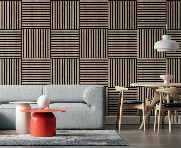 Panele akustyczne 6 szt. dąb sonoma G3-K84