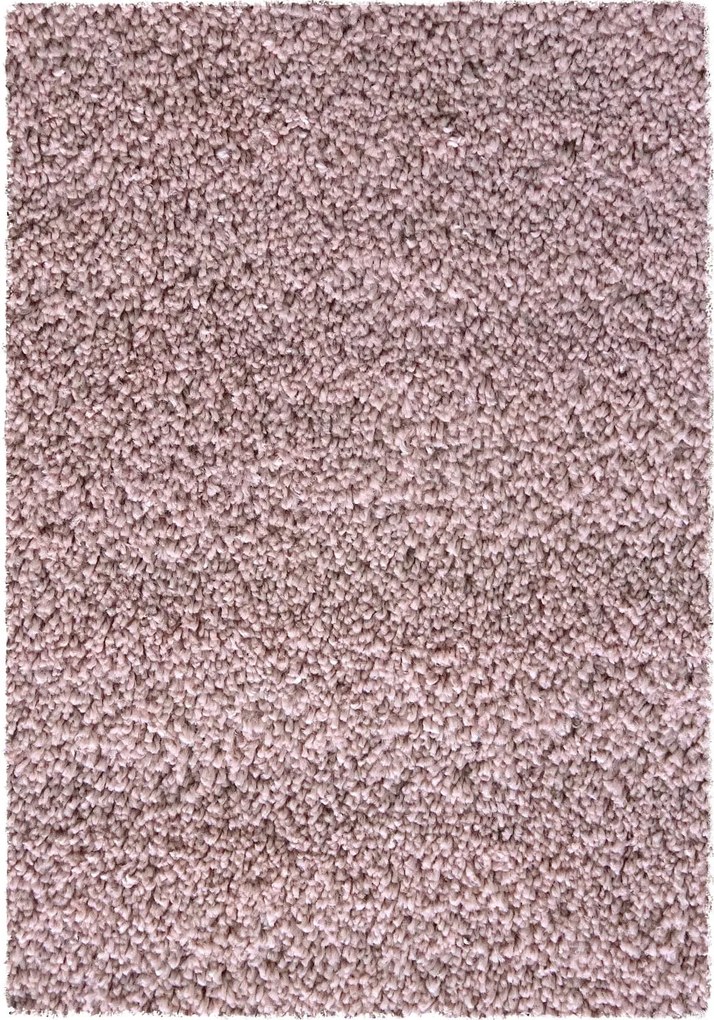 Dywan shaggy Best jednokolorowy różowy 80 cm x 150 cm