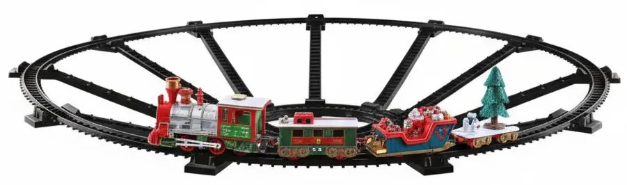 Świąteczny pociąg na choinkę, 23 elementy, Ø 87,5 cm