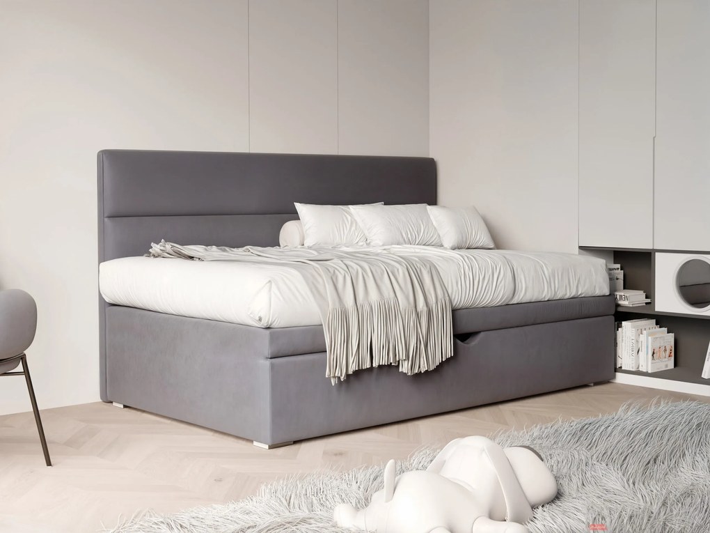 Łóżko dziecięco-młodzieżowe dziecięce RUBBLE - 70x200