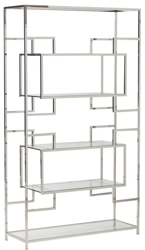 Regał Hypnose silver 115x40x202cm