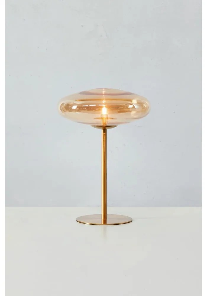 Lampa stołowa w kolorze ochry (wysokość 40 cm) Locus – Markslöjd