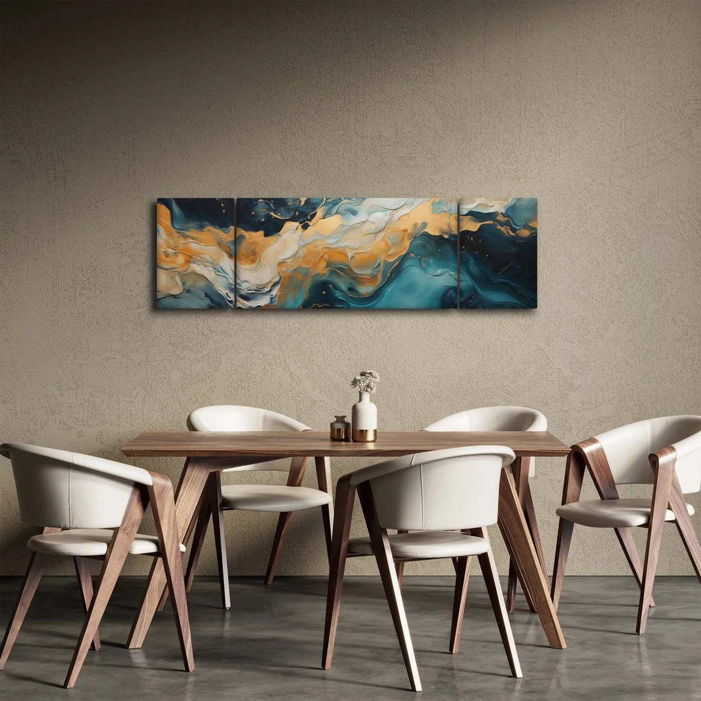 Obraz - Abstrakcja (170x50 cm)