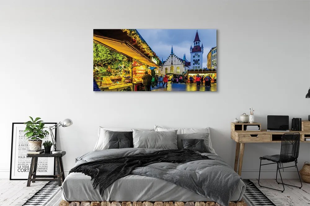 Zdjęcie na płótnie Świąteczny Rynek w Niemczech