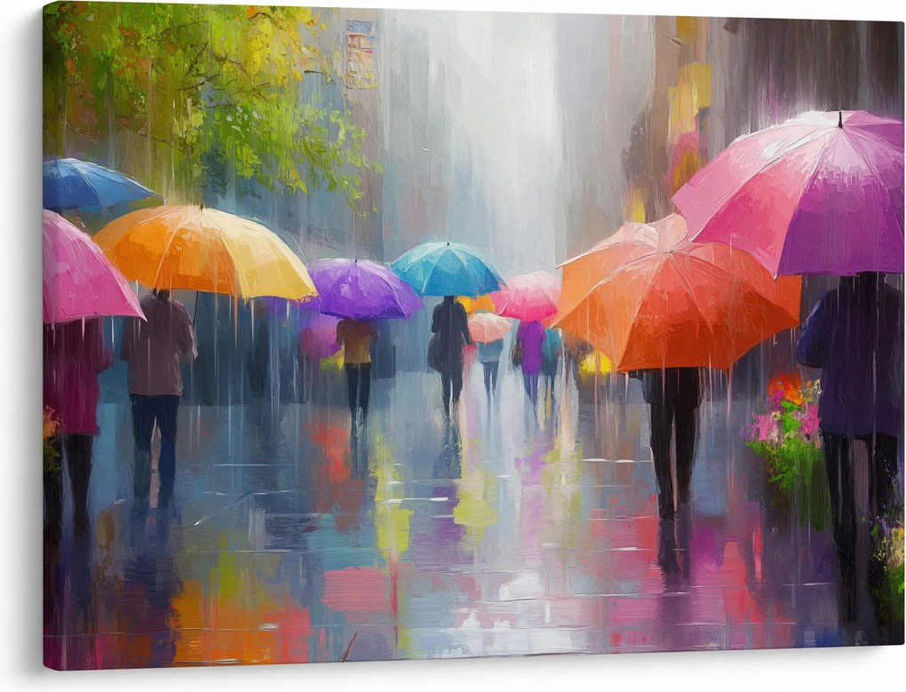 Obraz - Deszczowy dzień (70x50 cm)