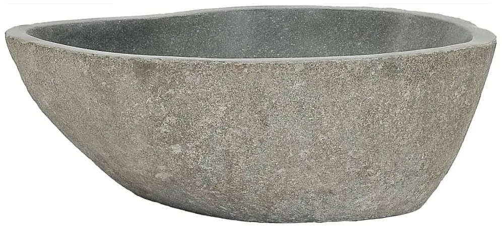Owalna umywalka z kamienia rzecznego - Falax 4X