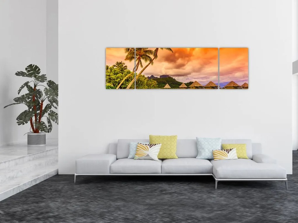 Obraz - Bora Bora Island (170x50 cm)