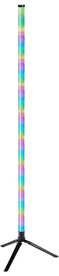 Grundig - LED RGBW ściemniana lampa podłogowa LED/10W/5V czarna + pilot zdalnego sterowania