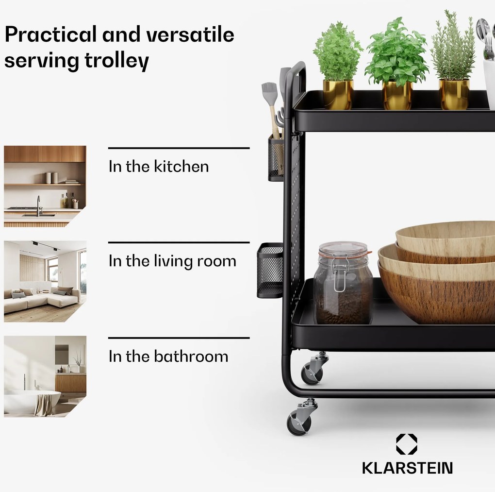 Klarstein Chibi Wózek do serwowania/Wózek kuchenny